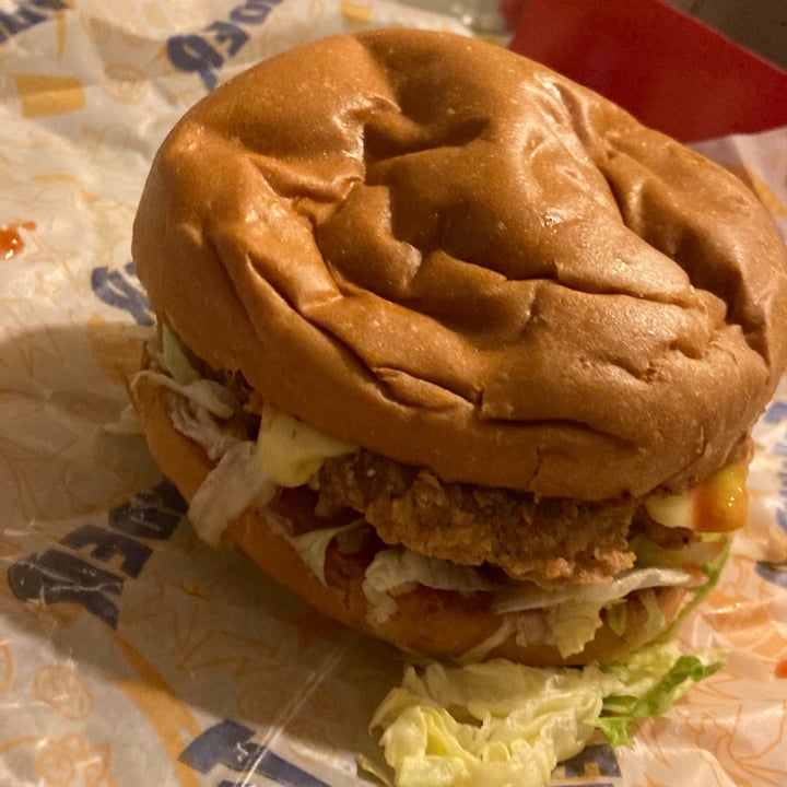 review photo of THUNDER VEGAN FOOD Hot Burger “Pollo” shared by @artkalis on 28 Aug 2022 - review