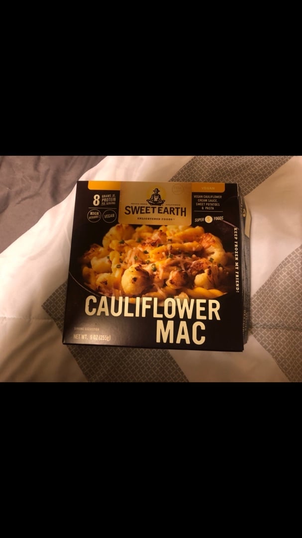 photo of Sweet Earth Cauliflower Mac shared by @jfeshari on  27 Apr 2020 - review