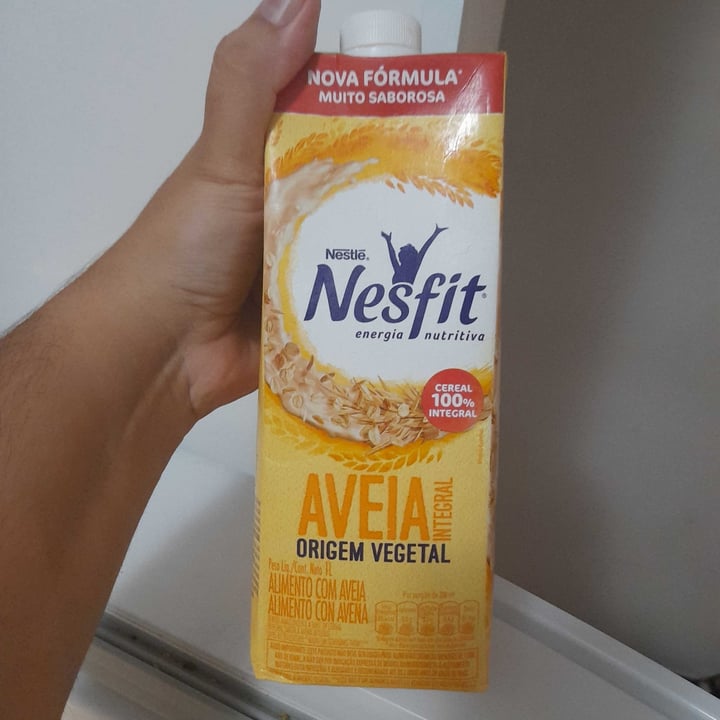 photo of Nesfit Leite De Aveia shared by @emdnutriveg on  03 Feb 2022 - review