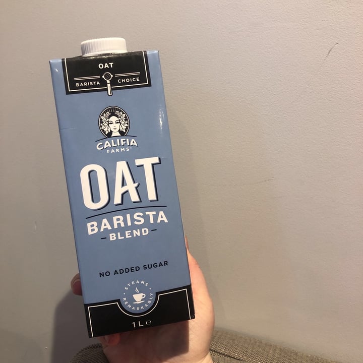 photo of Califia Farms Oat Barista Blend shared by @jazzlizabeth on  06 Apr 2021 - review
