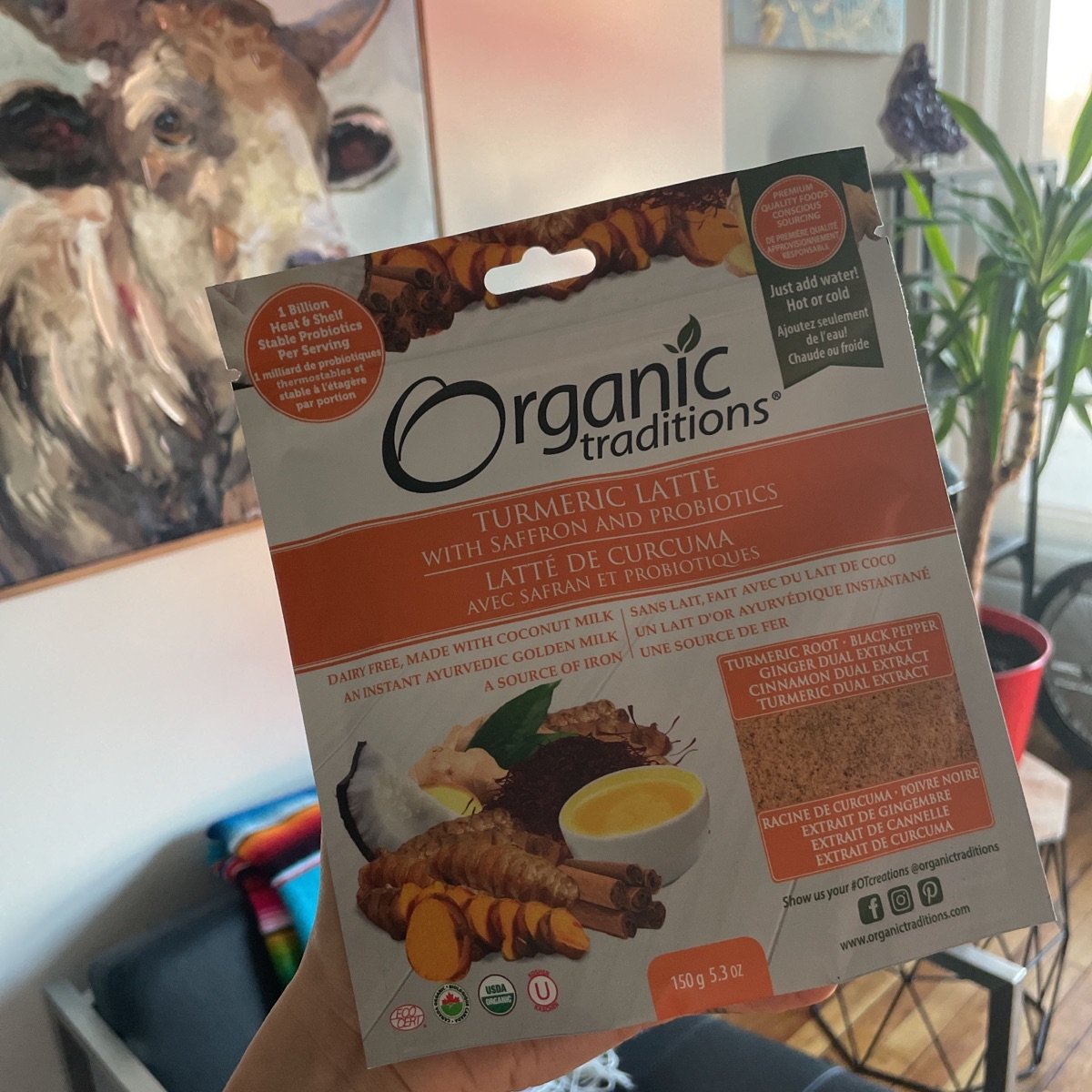 Organic Traditions Turmeric Latte Reviews abillion