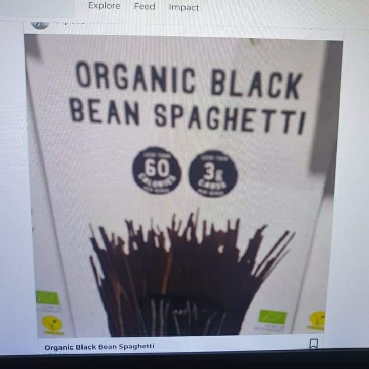 photo of Slendier Organic Black Bean Spaghetti shared by @sofia-anne on  21 Mar 2022 - review