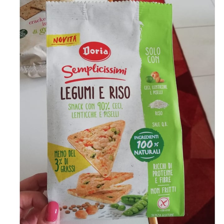 review photo of I semplicissimi doria triangolini legumi e riso shared by @franc3scocap on 29 Jun 2022 - review