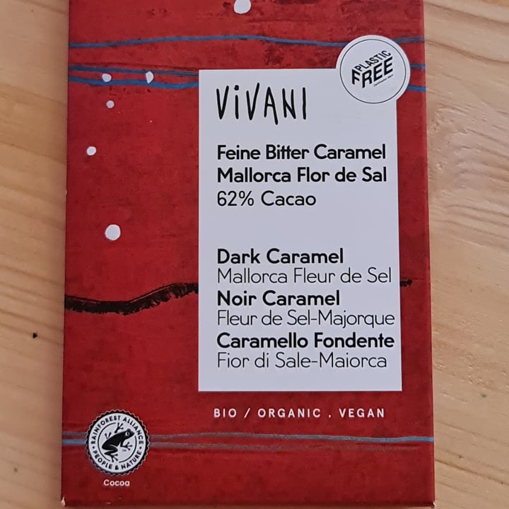 photo of Vivani Feine Bitter Mallorca Flor de Sal shared by @anikoftv2 on  03 Aug 2021 - review