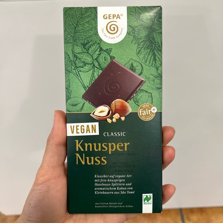 photo of Gepa Knusper Nuss shared by @mathiasayala on  21 Mar 2022 - review