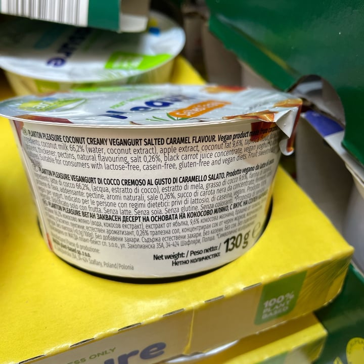 review photo of Planton Salted caramel Pleasure yougurt shared by @beamonor on 01 Sep 2022 - review