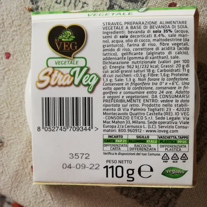 photo of ioVEG StraVeg shared by @elengrana on  20 Aug 2022 - review
