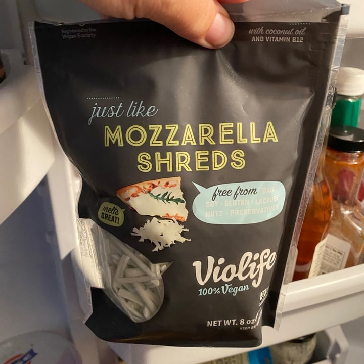 photo of Violife Mozzarella Shreds shared by @twillis5 on  14 Jun 2021 - review