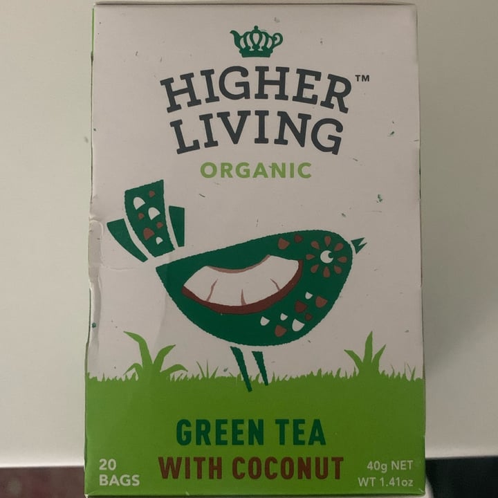 photo of Higher Living Green Tea & Coconut shared by @francescachieppa18 on  14 Apr 2022 - review