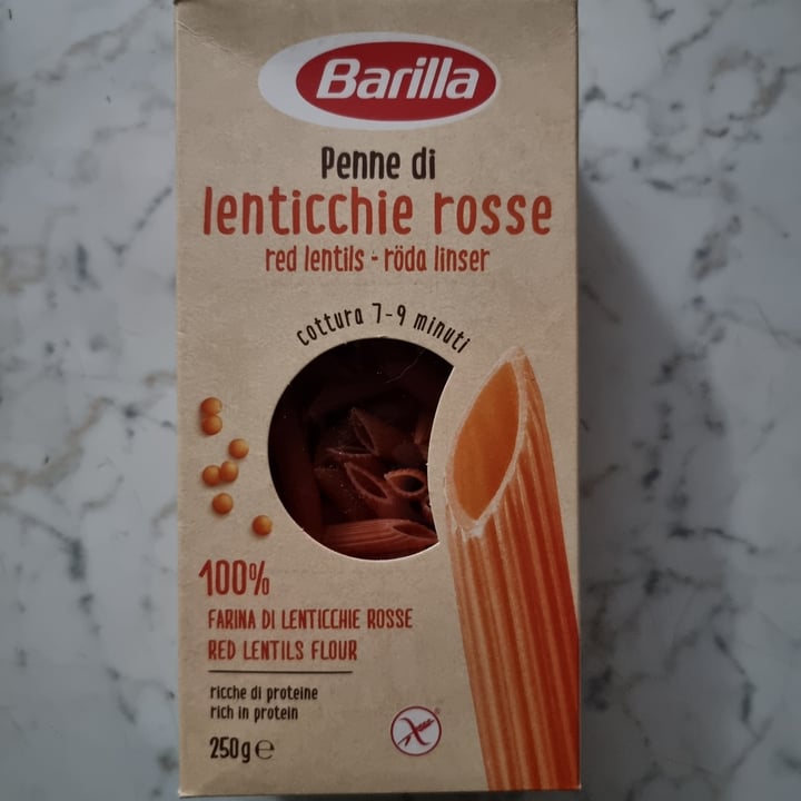 review photo of Barilla pasta di lenticchie rosse shared by @shoilycaiola on 24 Mar 2022 - review