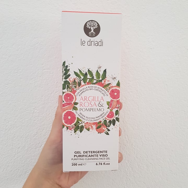 photo of Le driadi Gel detergente purificante viso shared by @saranicosia5 on  21 Aug 2020 - review