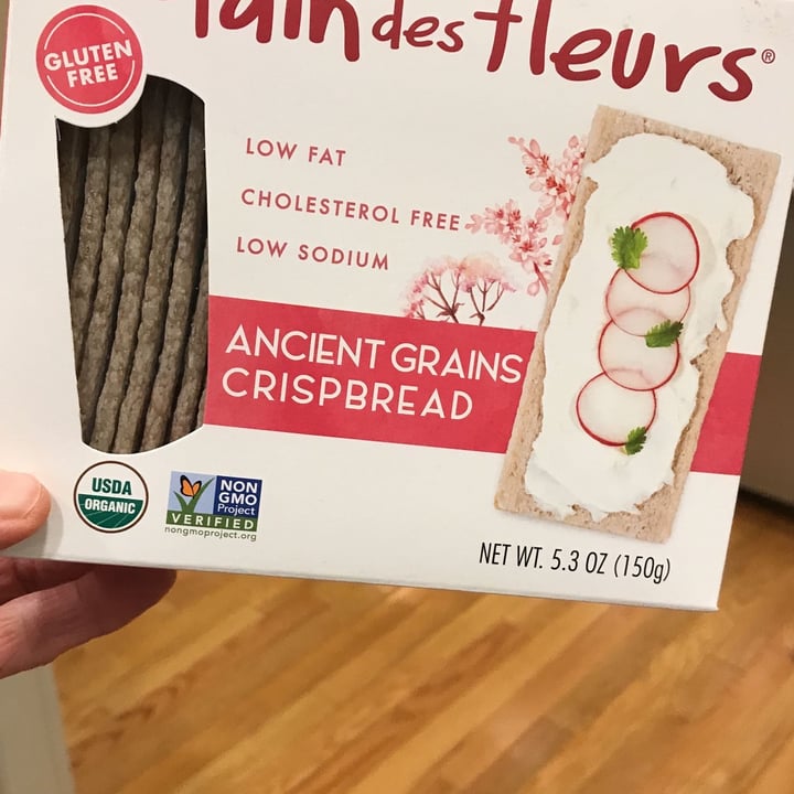 photo of Le Pain des Fleurs Ancient Grains Crispbread shared by @vgnorgngirl on  24 Feb 2022 - review