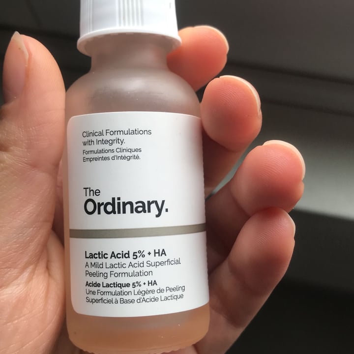 photo of The Ordinary Lactic Acid 5% shared by @fedussa on  18 Mar 2022 - review