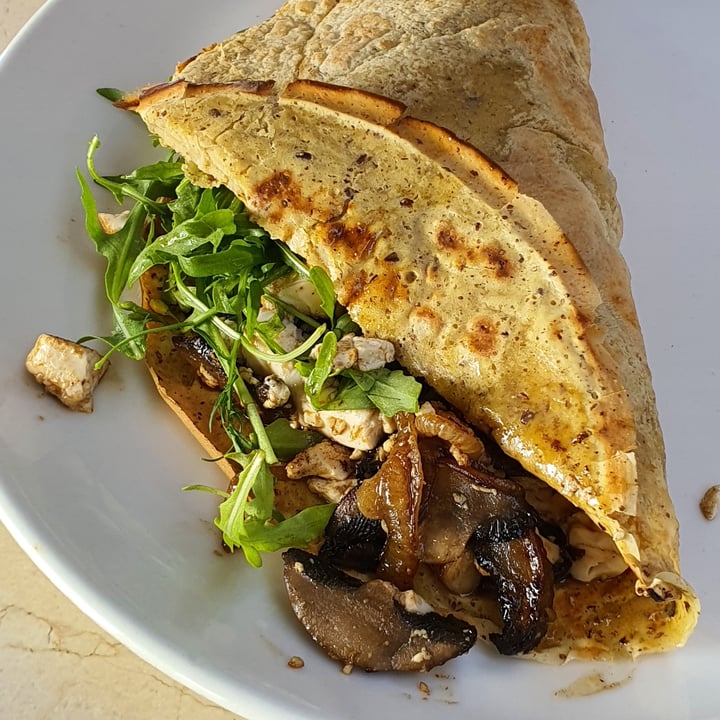 photo of tashas Constantia Chickpea Omlette shared by @theflipsideofg on  16 Dec 2021 - review