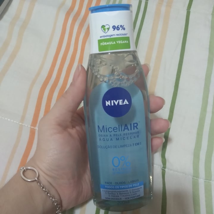 photo of Nivea Agua MicellAIR shared by @leticiariibeiro on  05 May 2022 - review