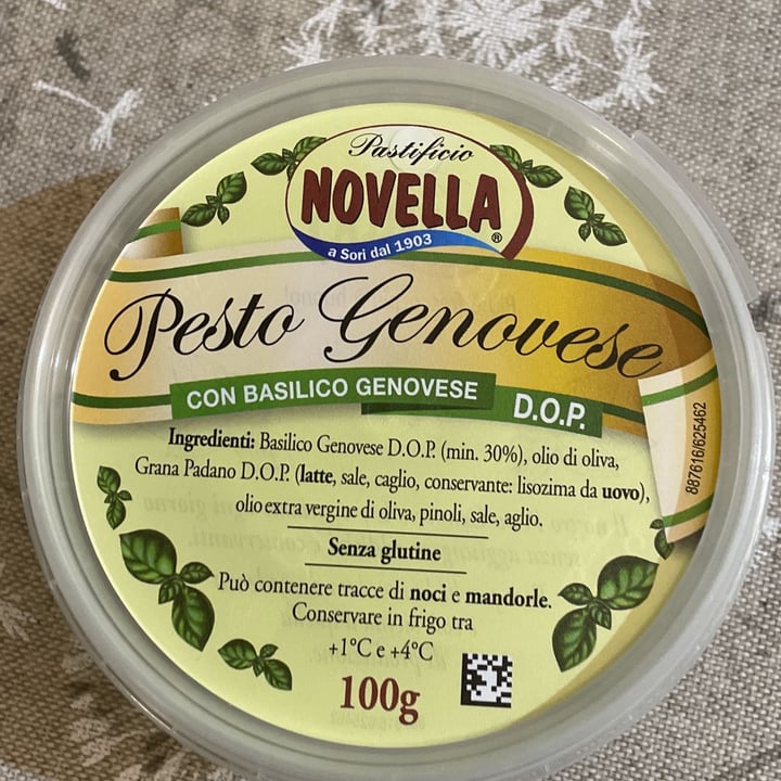 photo of Pastificio Novella Pesto genovese shared by @valeriaragazzoni on  04 Apr 2022 - review