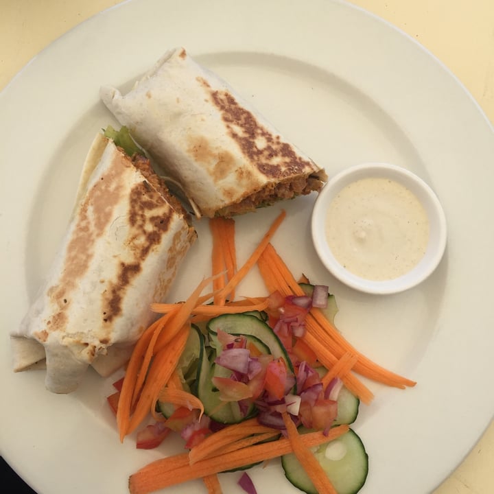 review photo of Plant - Camps bay Shwarma Wrap shared by @peachesnplants on 04 Nov 2020 - review