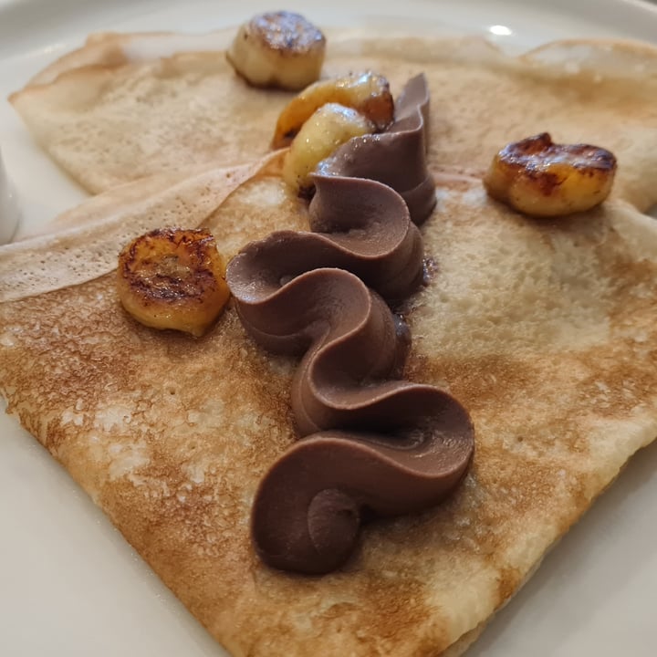 photo of The Holy Spirit Vodka Bar and Restaurant Pancakes with chocolate cream, fried banana and miso caramel shared by @meenesh on  03 Jul 2022 - review