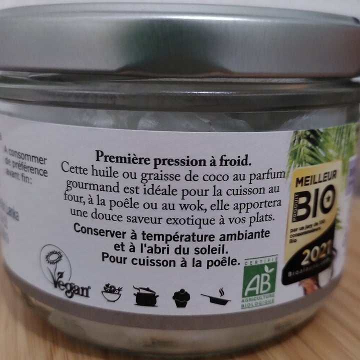 photo of Bio Planete Huile de coco vierge shared by @phanieb44 on  16 Jan 2022 - review