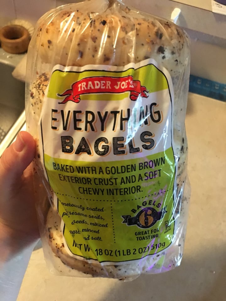 photo of Trader Joe's Everything Bagels shared by @lisseatsplants on  28 Jul 2019 - review