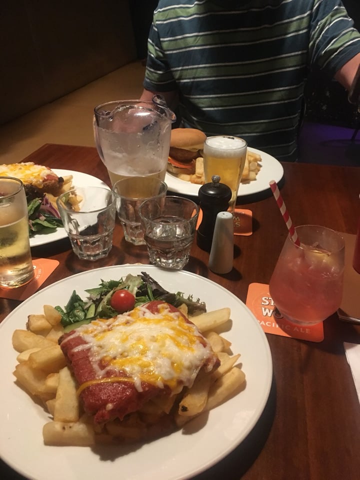 photo of The Cornish Arms Hotel The Vegan Parma shared by @veganbabe69 on  01 Apr 2020 - review