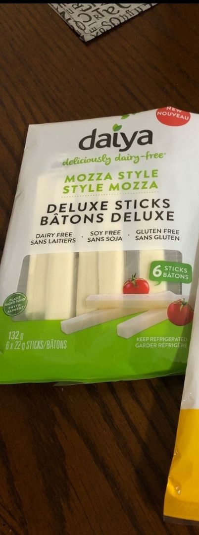 review photo of Daiya Mozzarella Style Deluxe Cheeze Sticks shared by @kayzie on 02 Mar 2020 - review
