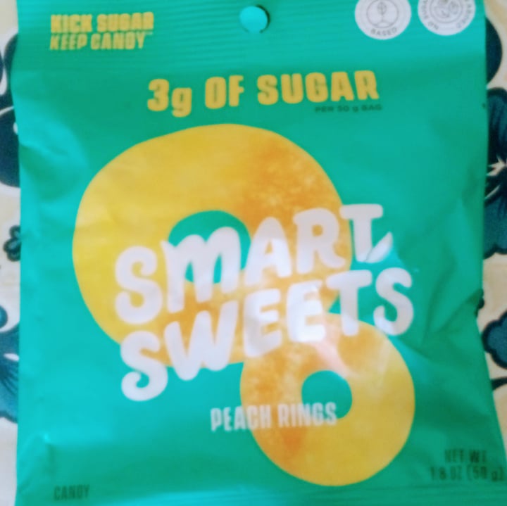 photo of Smart Sweets Peach Rings shared by @feelideal on  21 Oct 2022 - review