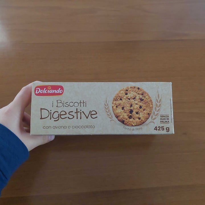 review photo of Dolciando Biscotti Digestive Con Avena E Cioccolato shared by @noemiso on 13 Apr 2022 - review