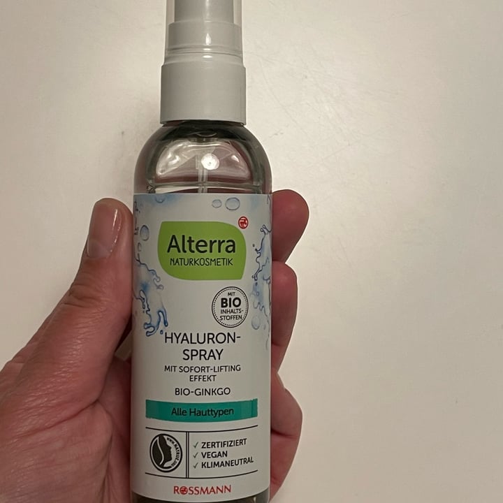 photo of Alterra Hyaluron-Spray shared by @julyn on  17 Oct 2021 - review