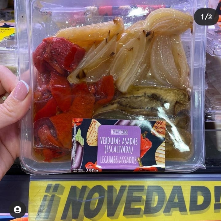 photo of Hacendado Verduras asadas shared by @cuqueta78 on  01 Sep 2021 - review