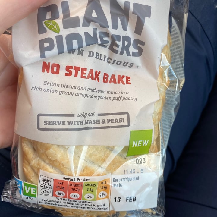 photo of Plant Pioneers No steak bake shared by @robsm95 on  12 Feb 2021 - review