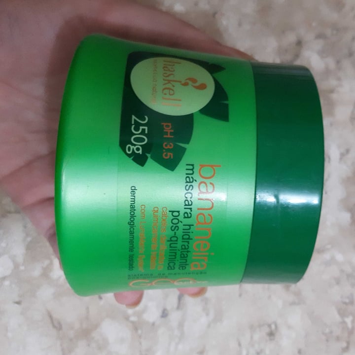 photo of Haskell Máscara Bananeira Hidratante Pos-quimica shared by @isabeladan18 on  29 Apr 2022 - review