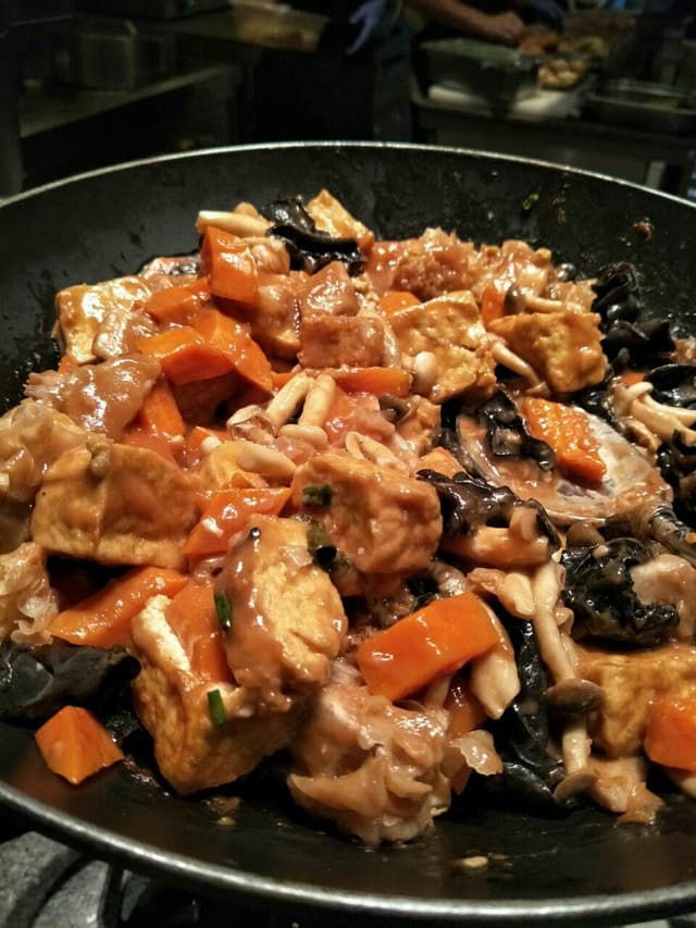 Foto do prato “Braised Tofu”