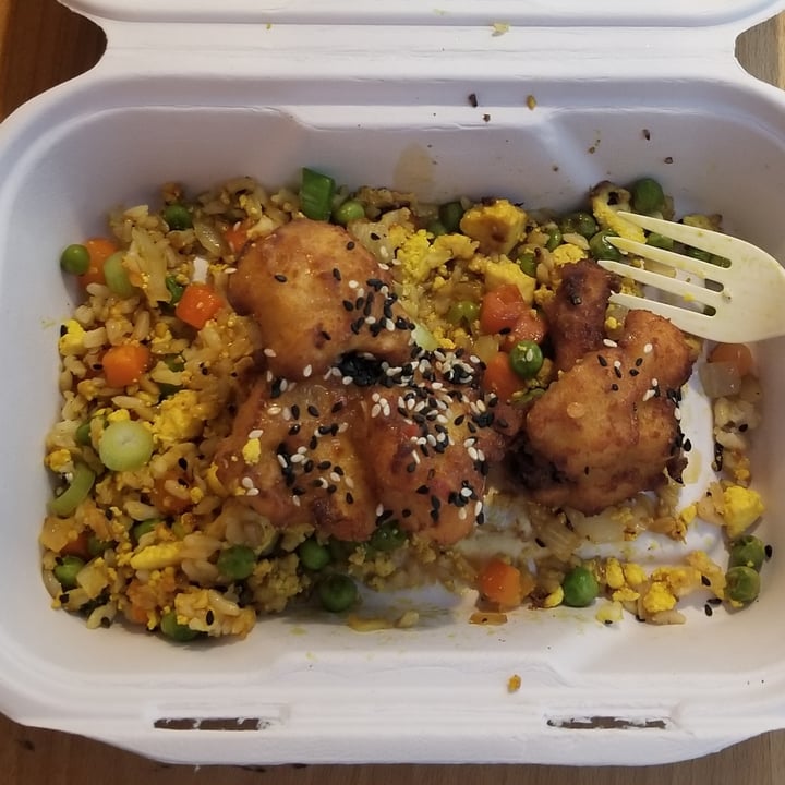 photo of Native Foods Cafe Orange cauliflower shared by @hanbanann on  15 Jul 2021 - review