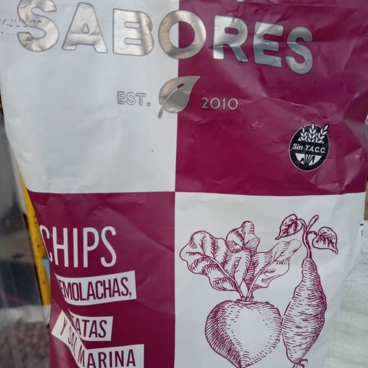review photo of Nuestros Sabores Chips de Remolacha, Batata y Sal Marina shared by @barryvegano on 22 Jun 2020 - review