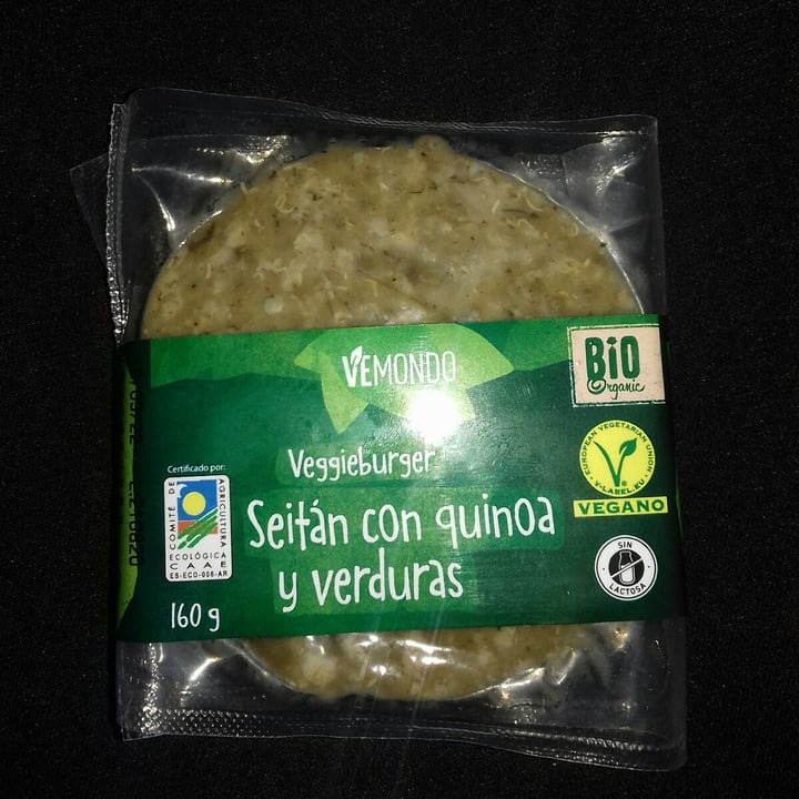 review photo of Vemondo Burger seitan y quinoa shared by @elenabl on 14 Oct 2021 - review