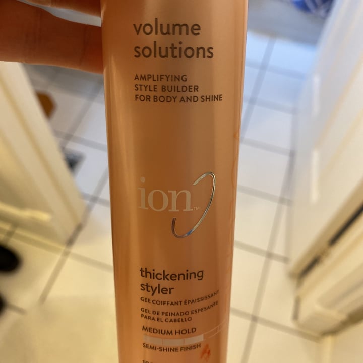photo of Ion Professional Products Volume solutions thickening styler shared by @janicenn88 on  14 Jun 2021 - review