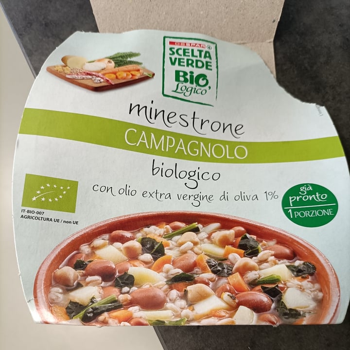 photo of Despar Scelta Verde BioLogico minestrone biologico shared by @lacri88 on  18 Jun 2022 - review