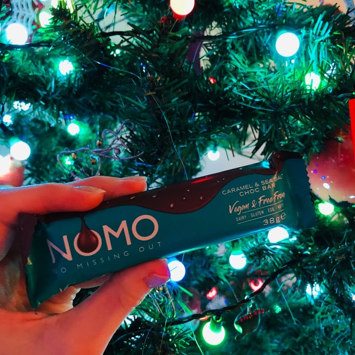 photo of NOMO Caramel & Sea Salt Choc Bar shared by @blue-jay on  21 Dec 2020 - review
