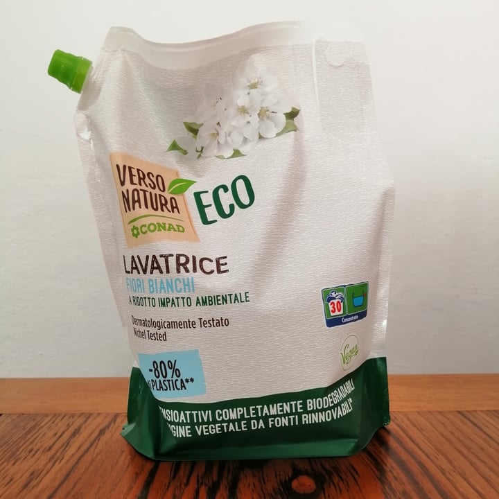 photo of Verso Natura Eco Conad Lavatrice Fiori Bianchi shared by @anthe on  12 May 2021 - review