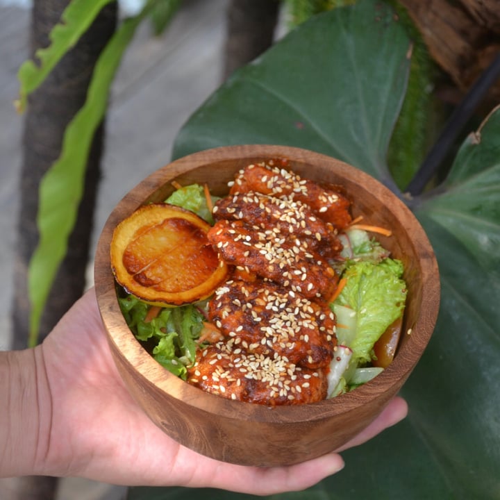 review photo of Manggis in Canggu Sweet and Spicy Tofu Nugget shared by @widodaren on 21 Sep 2020 - review