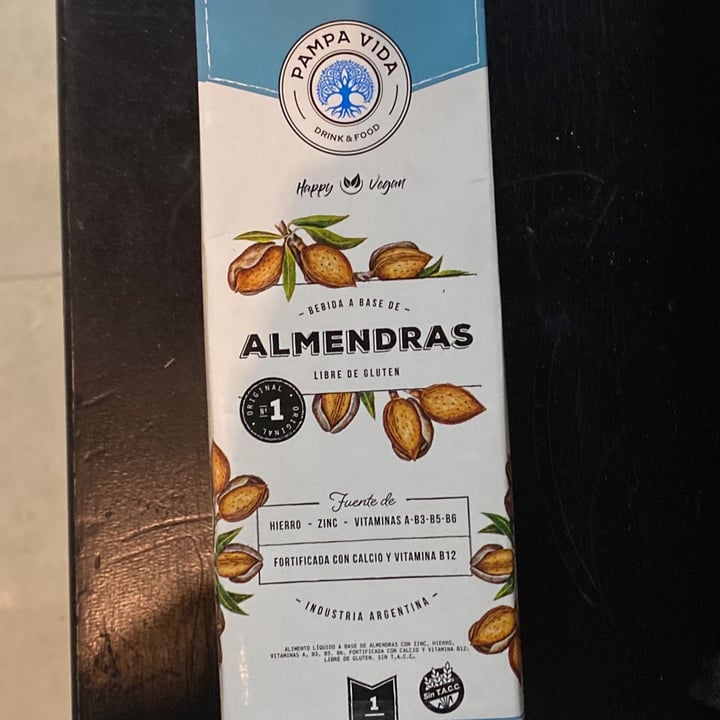 photo of Pampa Vida Leche de Almendras Original shared by @consueloramirezz on  01 Dec 2021 - review