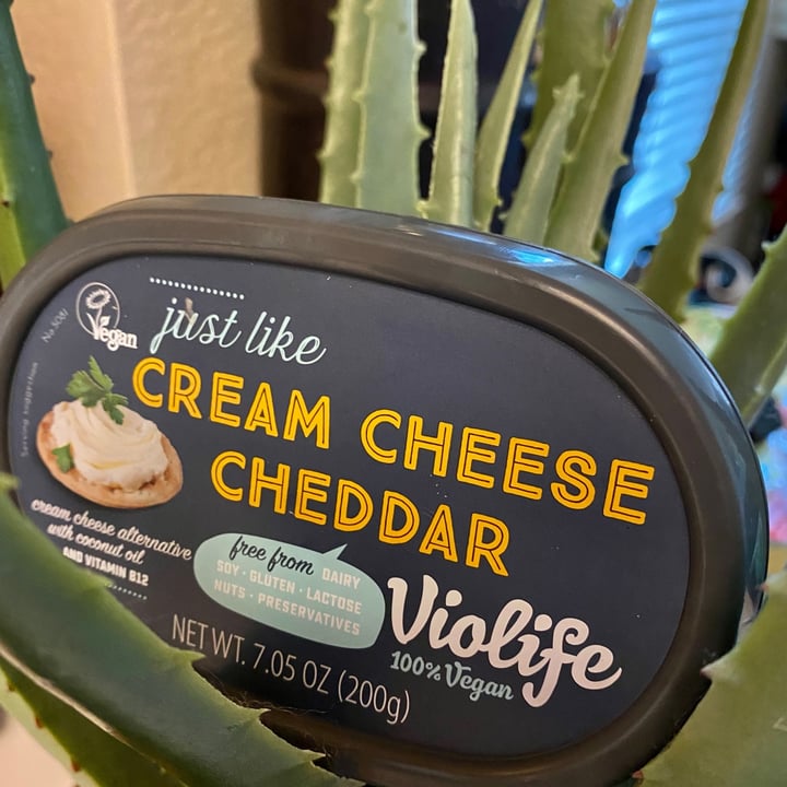 photo of Violife Creamy Cheddar Flavour shared by @marevegan1111 on  08 Jun 2021 - review