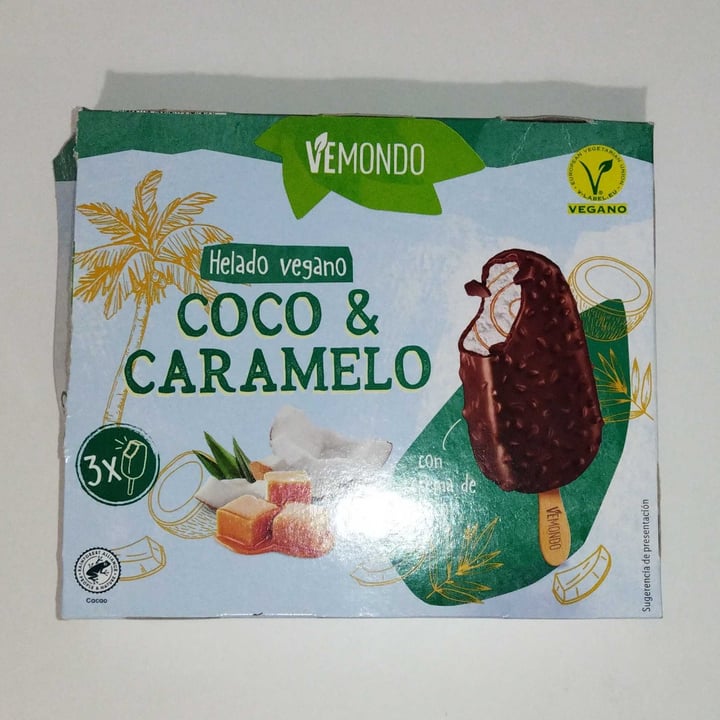 review photo of Vemondo Helado Vegano Coco & Caramelo shared by @miyagzl on 03 May 2022 - review