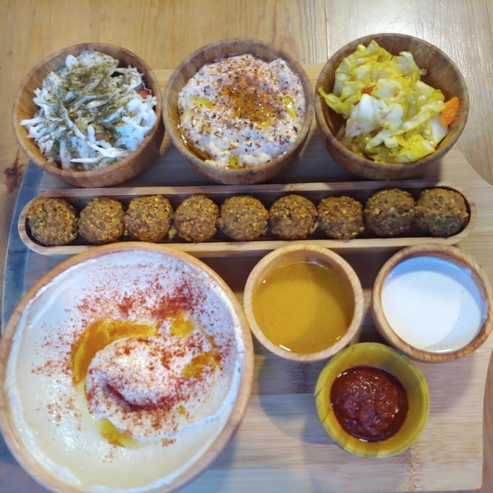 photo of Pita Bakery Taste it All shared by @vegananu on  30 Aug 2020 - review