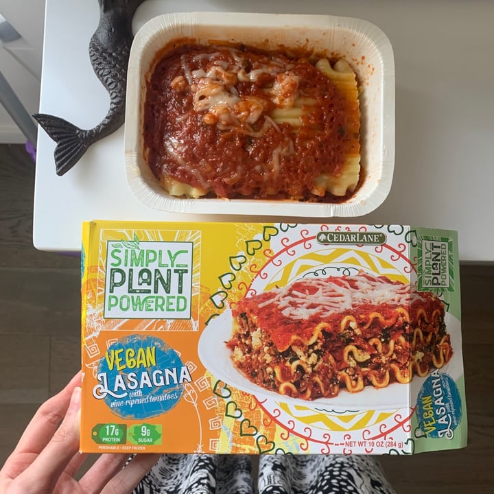 photo of Cedarlane  Vegan Lasagna shared by @hereforareason on  17 Feb 2021 - review