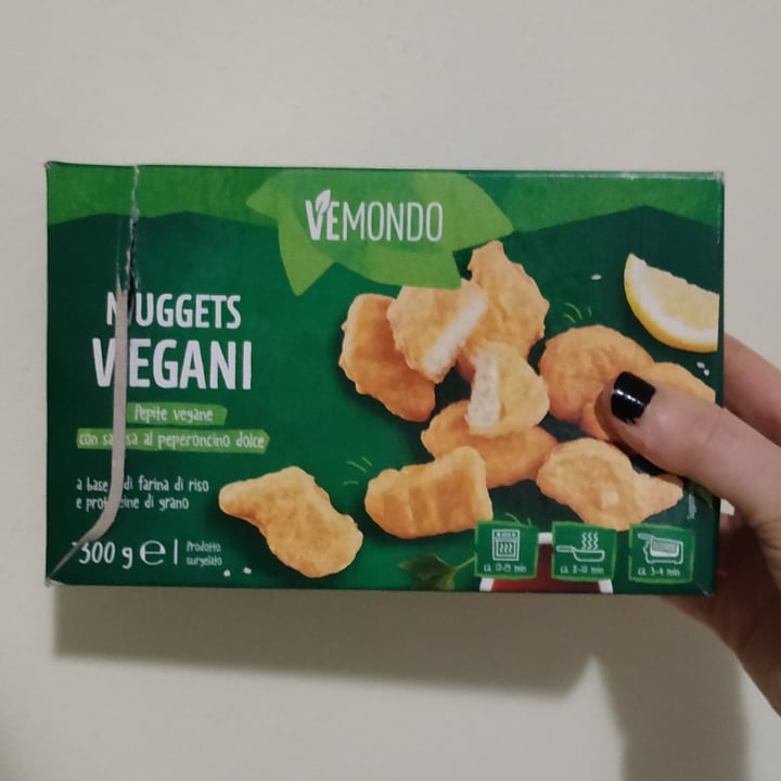 photo of Vemondo  Nuggets Vegani (Pepite con salsa al peperoncino dolce) shared by @chiaraz on  25 Oct 2022 - review