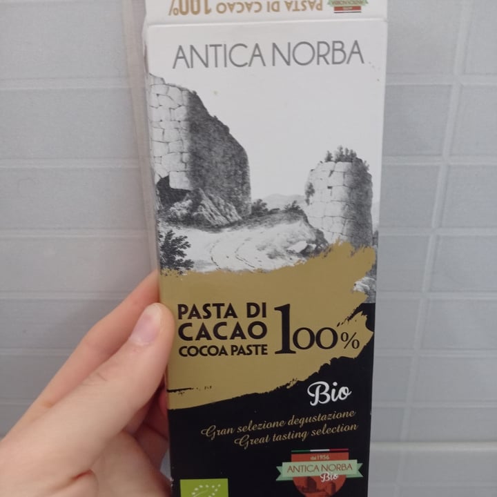 photo of Antica Norba Bio Pasta di cacao 100% shared by @silvegan96 on  13 Apr 2022 - review