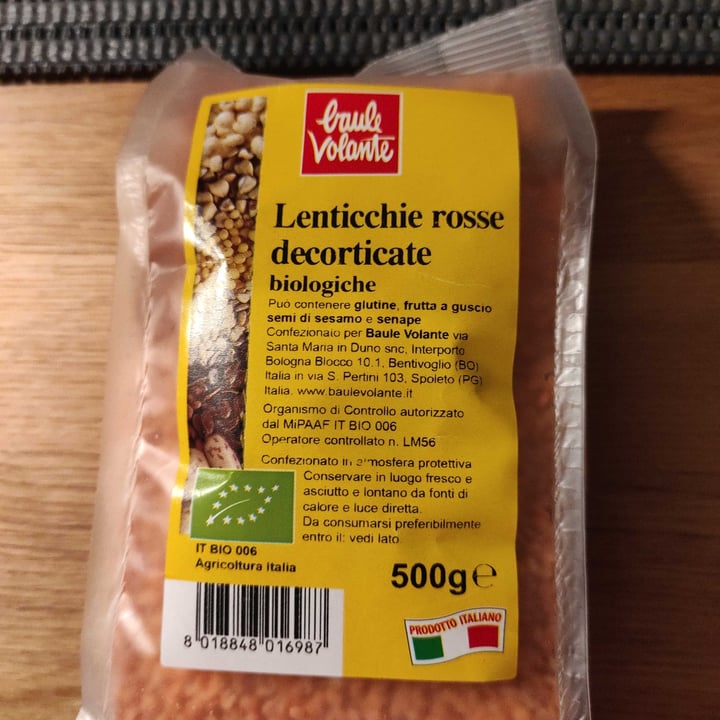review photo of Baule volante Lenticchie rosse decorticate shared by @giramondo on 13 Jun 2022 - review