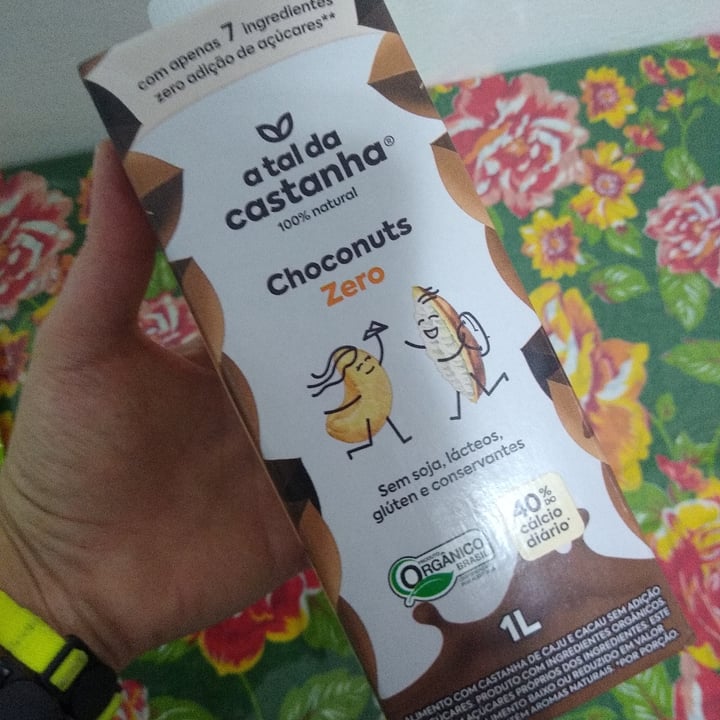 photo of A Tal da Castanha Choconuts Zero shared by @julianapaixao on  30 Sep 2022 - review